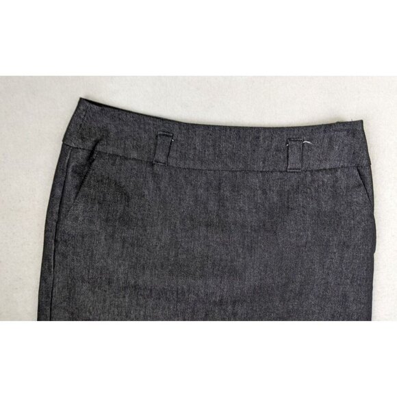 NYC NEW YORK CLOTHING - WOMEN'S DENIM PENCIL SKIRT - SIZE 6 - Picture 3 of 6